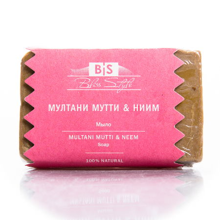 Мыло "Мултани Мутти и Ним" (Multani Mutti and Neem Soap)