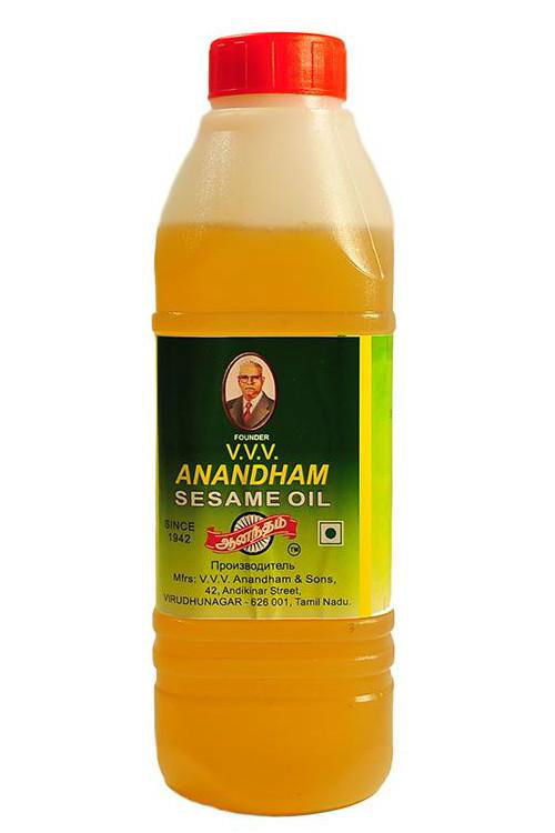 Масло пищевое Кунжутное Sesame oil (Anandham) (1 л)