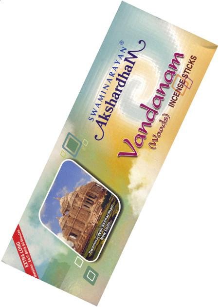 Благовоние Vandanam (Ванданам), 100 палочек по 25 см