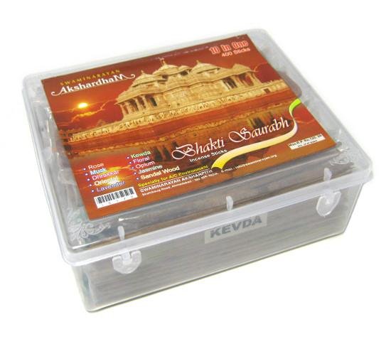 Купить Благовоние Bhakti Saurabh 10 in 1 (Бхакти Сурабха 10 в 1), 400 палочек по 13 см в интернет-магазине Ариаварта