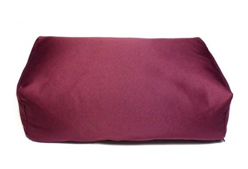 Подушка для медитации корейская монастырская (бордовая)