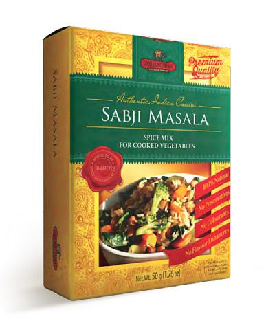 Sabji Masala (Смесь специй для овощей)