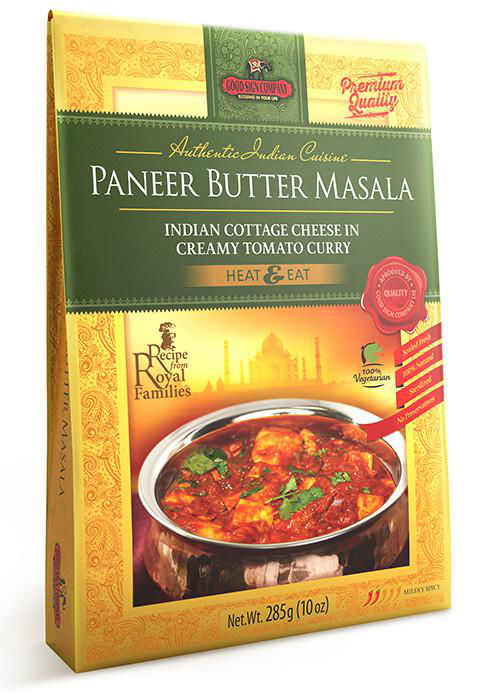 Paneer Butter Masala (Домашний сыр в сливочно-томатном соусе)