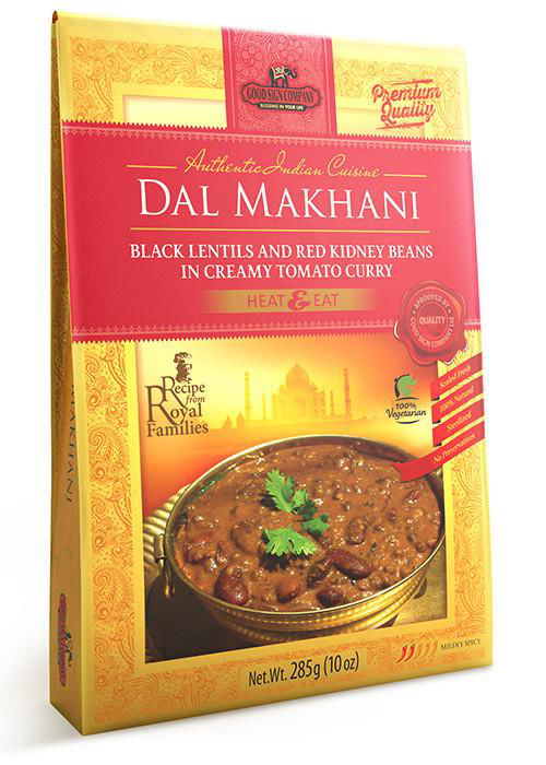 Dal Makhani (Микс черной чечевицы и красной фасоли в сливочно-томатном соусе)