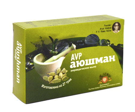 Мыло аюрведическое "Аюшман" (Ayushman), 75 г