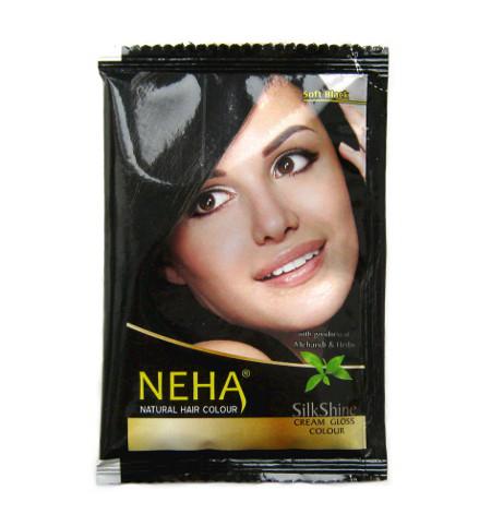 Хна для волос черная (Neha Natural Hair Colour Soft Black) 15 г