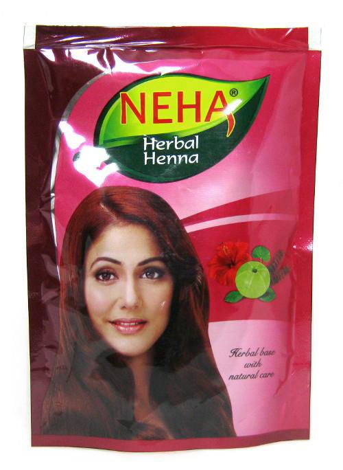 Хна для волос розовый бургунди (Neha Herbal Henna Pink Burgundy) 55 г