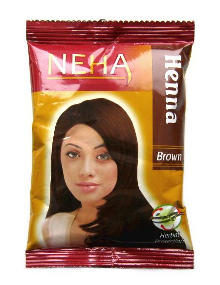 Хна для волос коричневая (Neha Henna Brown) 20 г