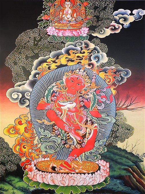 Плакат Ваджраварахи (30 x 40 см)