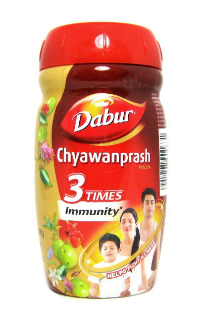 Чаванпраш "В 3 раза больше иммунитета" (Dabur Chyawanprash 3 Times Immunity) 500 г