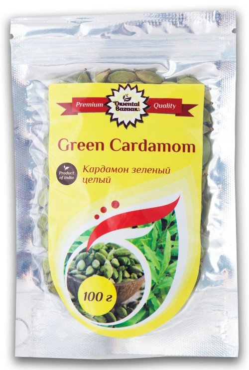 Кардамон зеленый целый (50 г) (discounted)