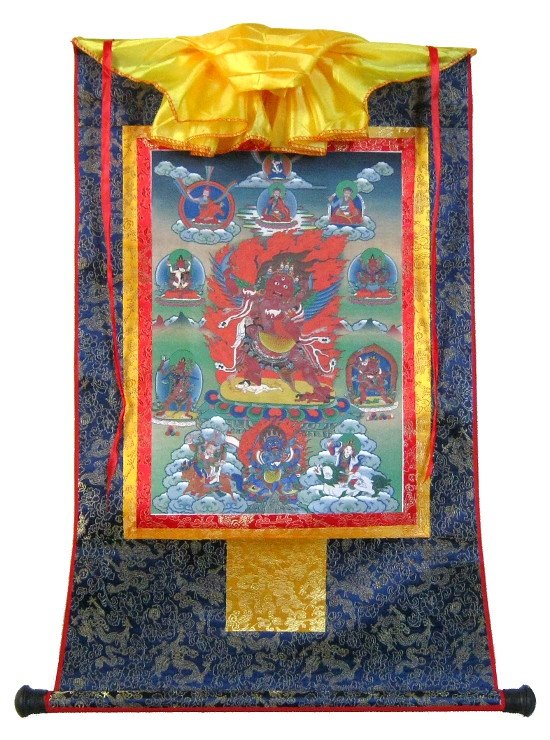 Тханка Ваджракилая (печатная), 54 х 82 см, изображение: 30,5 х 44 см