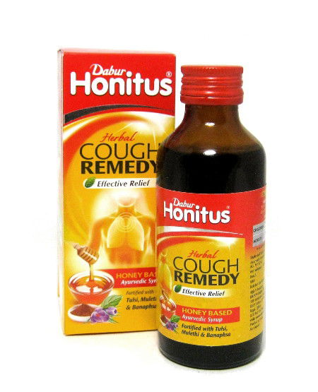 Аюрведический сироп от кашля Dabur Honitus