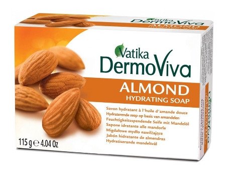 Мыло "Vatika DermoViva Naturals Almond", 115 г