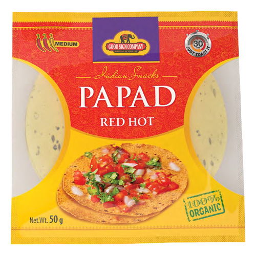 Папад Ред хот Papad Red Hot