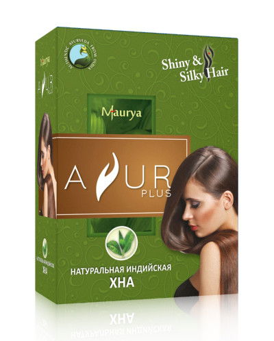 Натуральная индийская хна AYUR Plus (100 г)