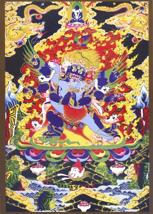 Плакат Ваджракилайя (21 x 29,5 см)
