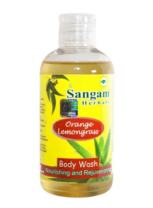 Гель для душа Sangam Herbals (Orange and Lemongrass), 200 мл