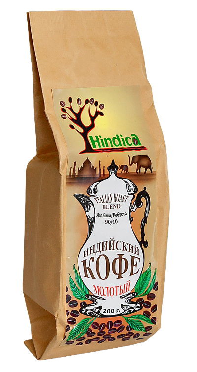 Индийский кофе молотый Italian Roast Blend, 200 г