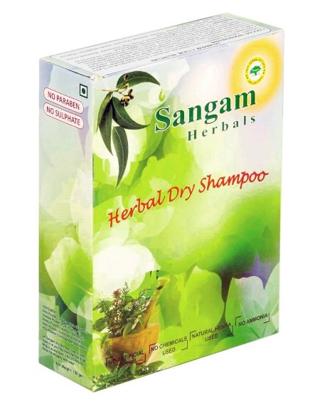 Травяной сухой шампунь Sangam Herbals