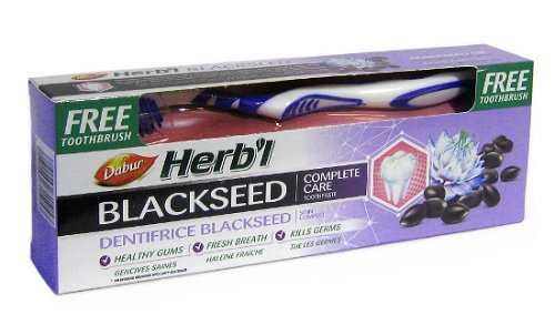 Зубная паста Dabur Herbal Black Seed (с экстрактом семян черного тмина), 150 г