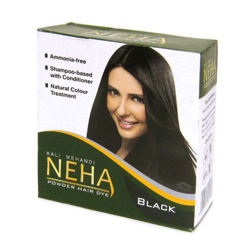 Хна для волос черная (Neha Natural Hair Colour Soft Black) 50 г