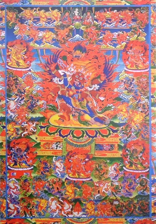 Плакат Ваджракилая (30 x 40 см)