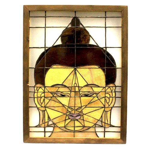 Светильник «Голова Будды»