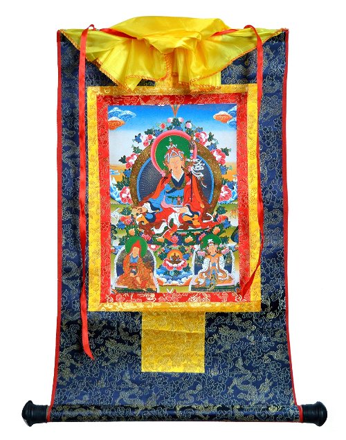 Тханка Гуру Падмасамбхава (печатная, 39,5 х 62 см)