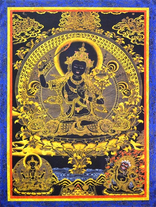 Плакат Манджушри (30 x 40 см)