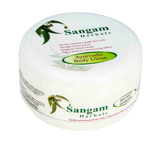 Купить Скраб для тела аюрведический сухой (uptan) Sangam Herbals (Secret Garden), 80 г (уценка) в интернет-магазине #store#
