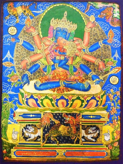 Плакат Гухьясамаджа (30 x 40 см)