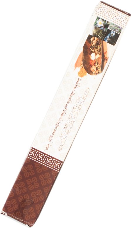 Nado Poizokhang, коричневая упаковка — подношение Риво Сангчо и Сурже, 30 палочек по 21 см, подношение Риво Сангчо и Сурже