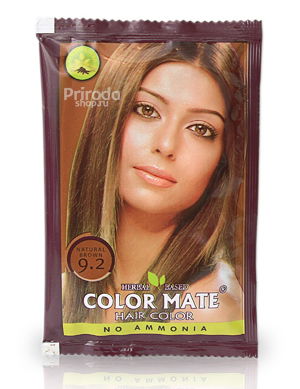 Краска для волос Color Mate Hair Color (тон 9.2, натуральный коричневый) 15 г