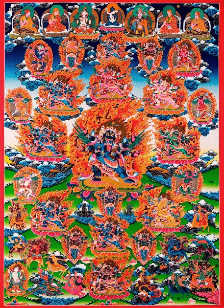 Плакат Ваджракилайя (29 x 40 см)