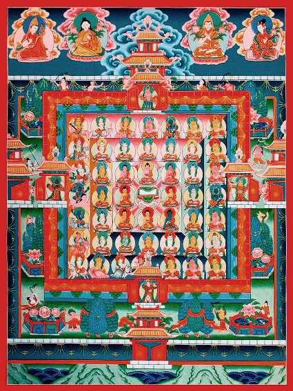 Постер Мандала Праджняпарамиты (30 x 40 см)