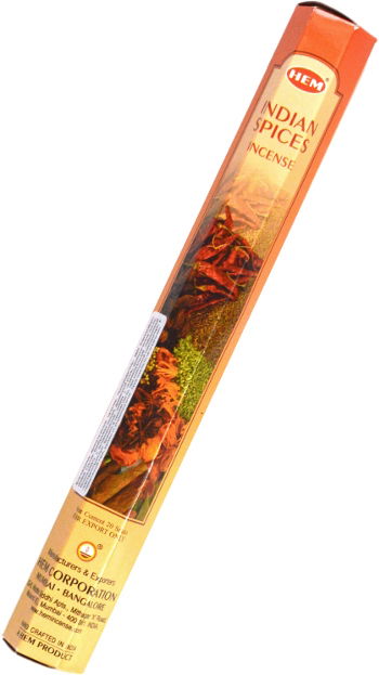 Благовоние Indian Spices (Индийские специи), 20 палочек по 24 см