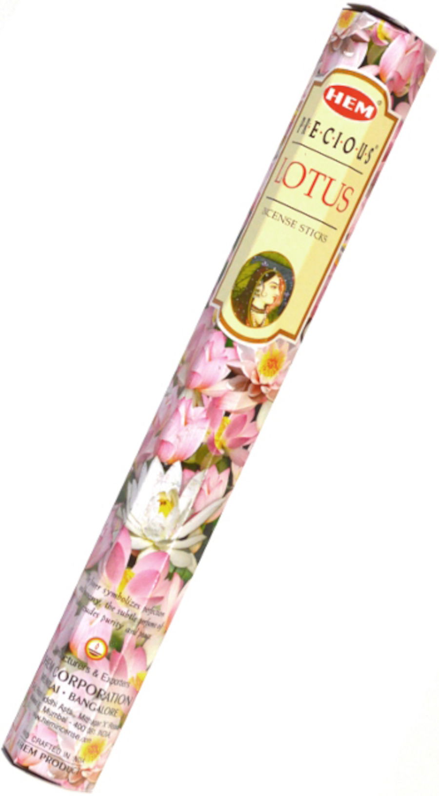 Благовоние Precious Lotus (Любимый Лотос), 20 палочек по 24 см