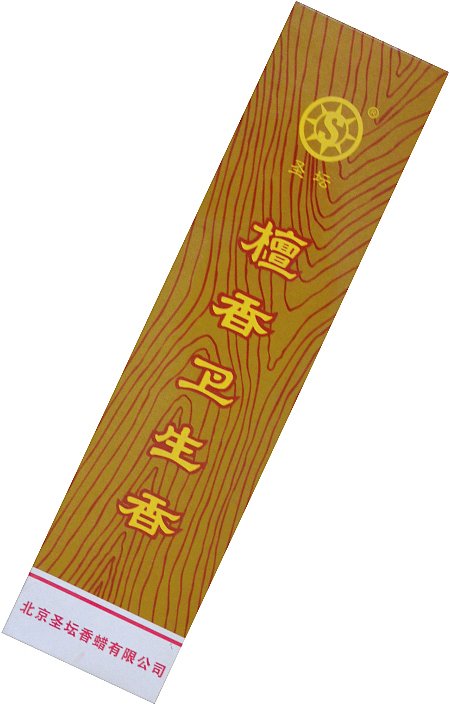 Благовоние Чистый Сандал — сандаловый порошок с соком листьев Сандалового дерева, 200 палочек по 29 см