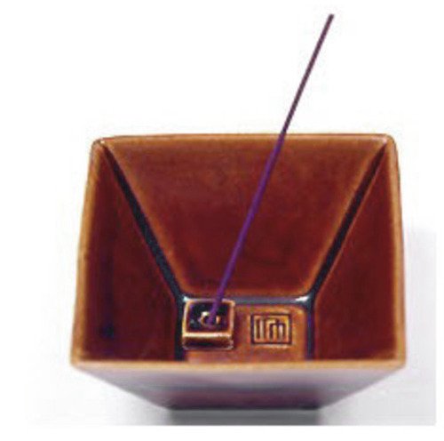 Купить Подставка под благовония керамическая Yukari Bowl Brown в интернет-магазине #store#