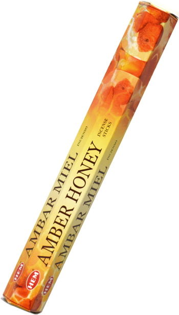 Благовоние Amber Honey‏ (Янтарь-Мед), 20 палочек по 24 см