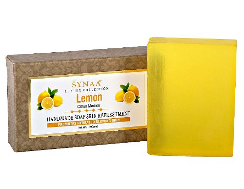 Мыло ручной работы SYNAA Лимон (100 г)