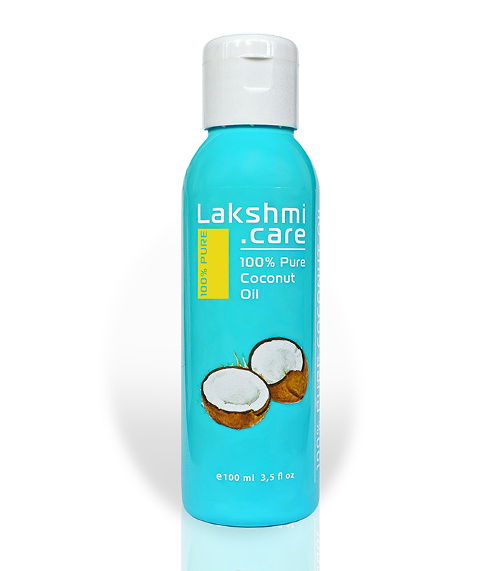 Кокосовое масло Pure Lakshmi Care, 100% Pure Coconut Oil (100 мл)