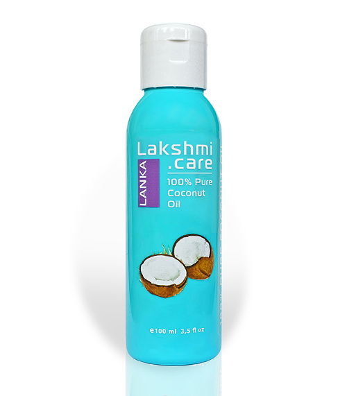 Кокосовое масло Lanka Lakshmi Care, 100% Pure Coconut Oil (100 мл)