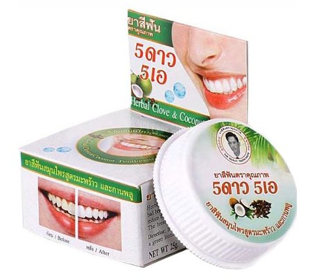 Зубная паста 5Star Кокос (25 г)