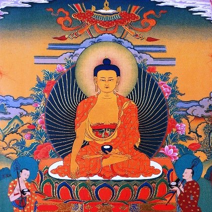 Открытка Будда Шакьямуни (13 x 13 см)