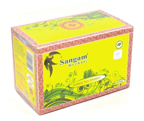 Чай травяной Бодрость Sangam Herbals (20 пакетиков)