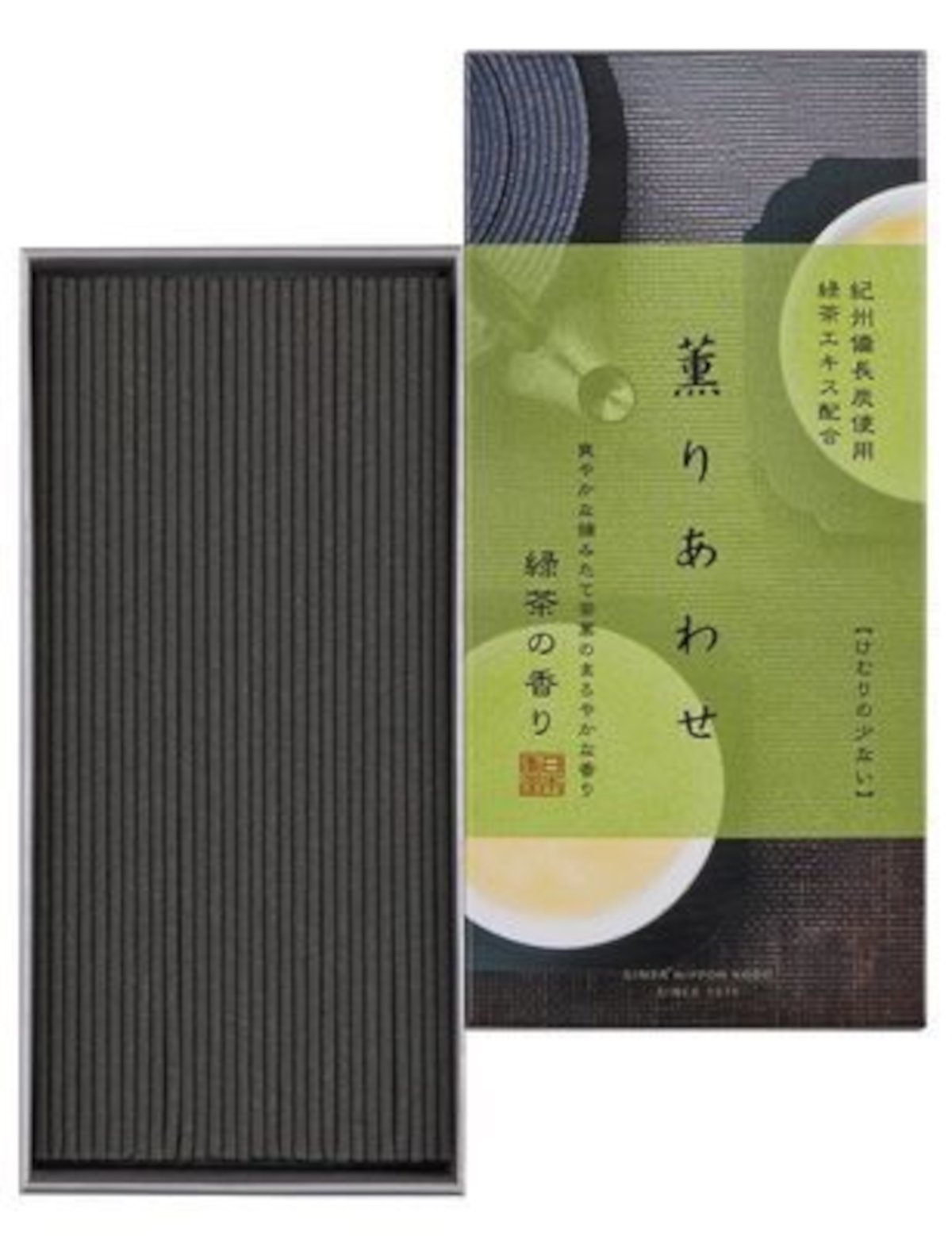 Купить Благовоние Kaori Awase Green Tea (зелёный чай), 170 палочек по 14 см в интернет-магазине Ариаварта