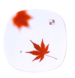 Подставка под благовония керамическая Maple Leaf (кленовый лист), 8 x 8 см, кленовый лист