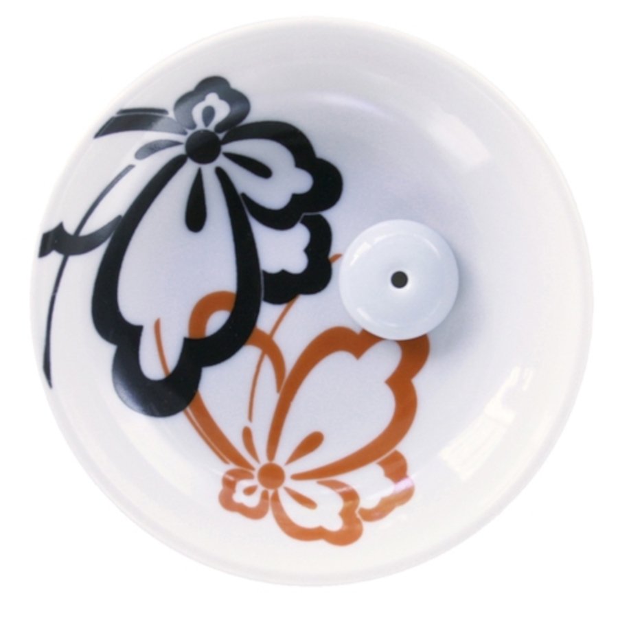 Купить Подставка под благовония керамическая Butterfly Motif (бабочки) в интернет-магазине #store#